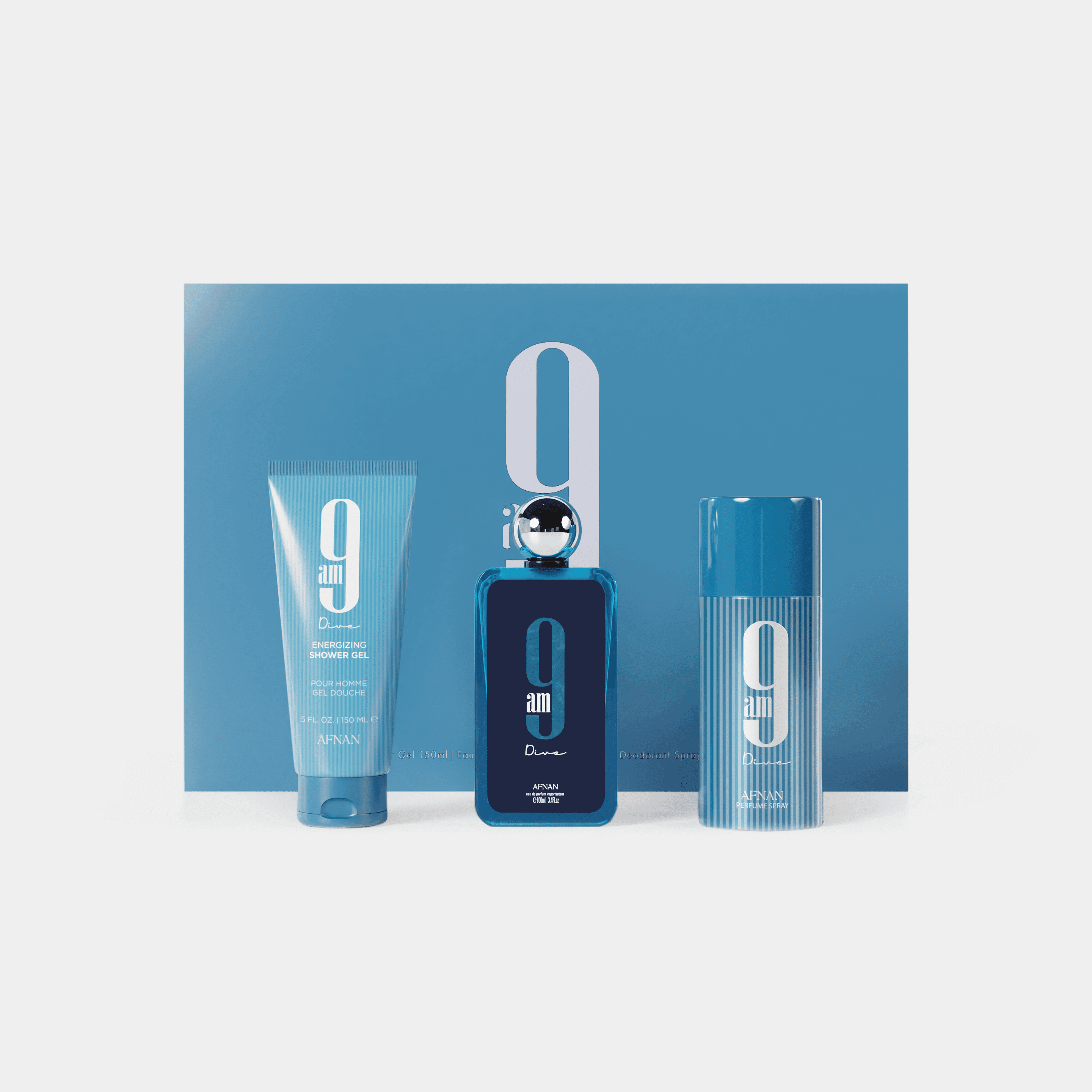 Afnan GIFT SET 9 AM DIVE