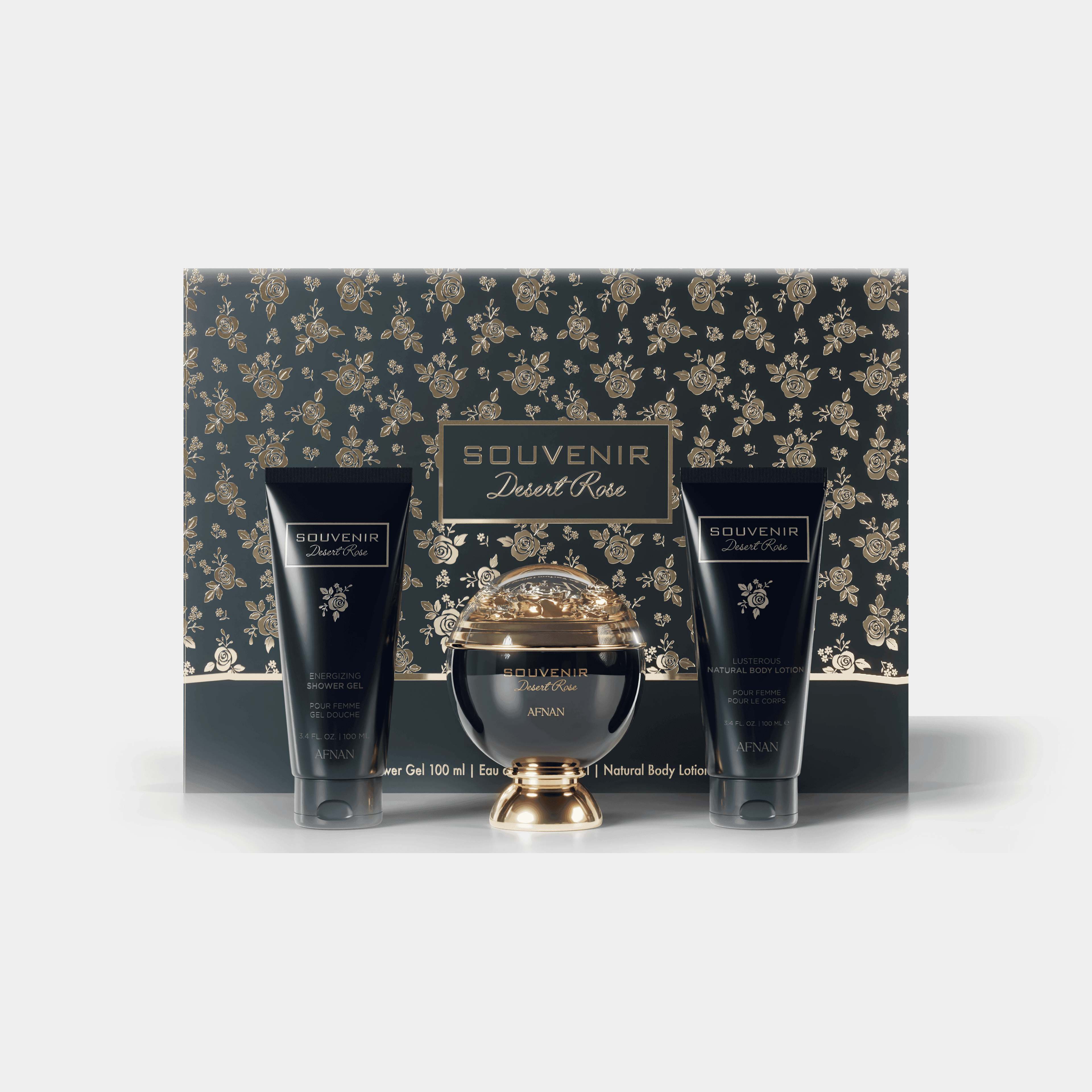Afnan GIFT SET SOUVENIR DESERT ROSE