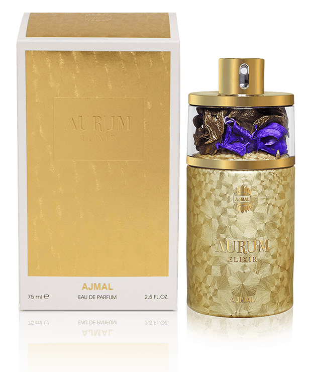 Ajmal Aurum Elixir Eau De Parfum for Women, 2.5 Fl Oz / 75 ml