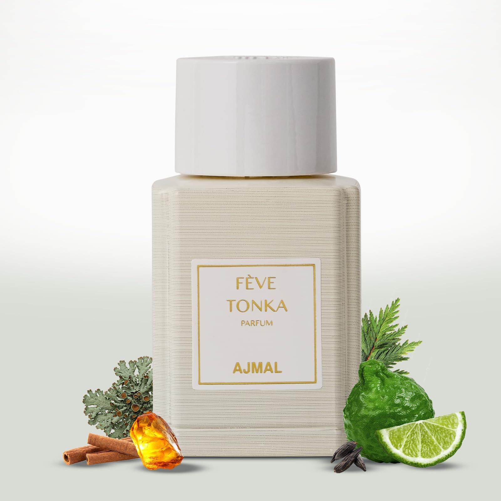Ajmal Oud Marquis Fève Tonka Perfume 3.4 Fl Oz / 100 ML For Men