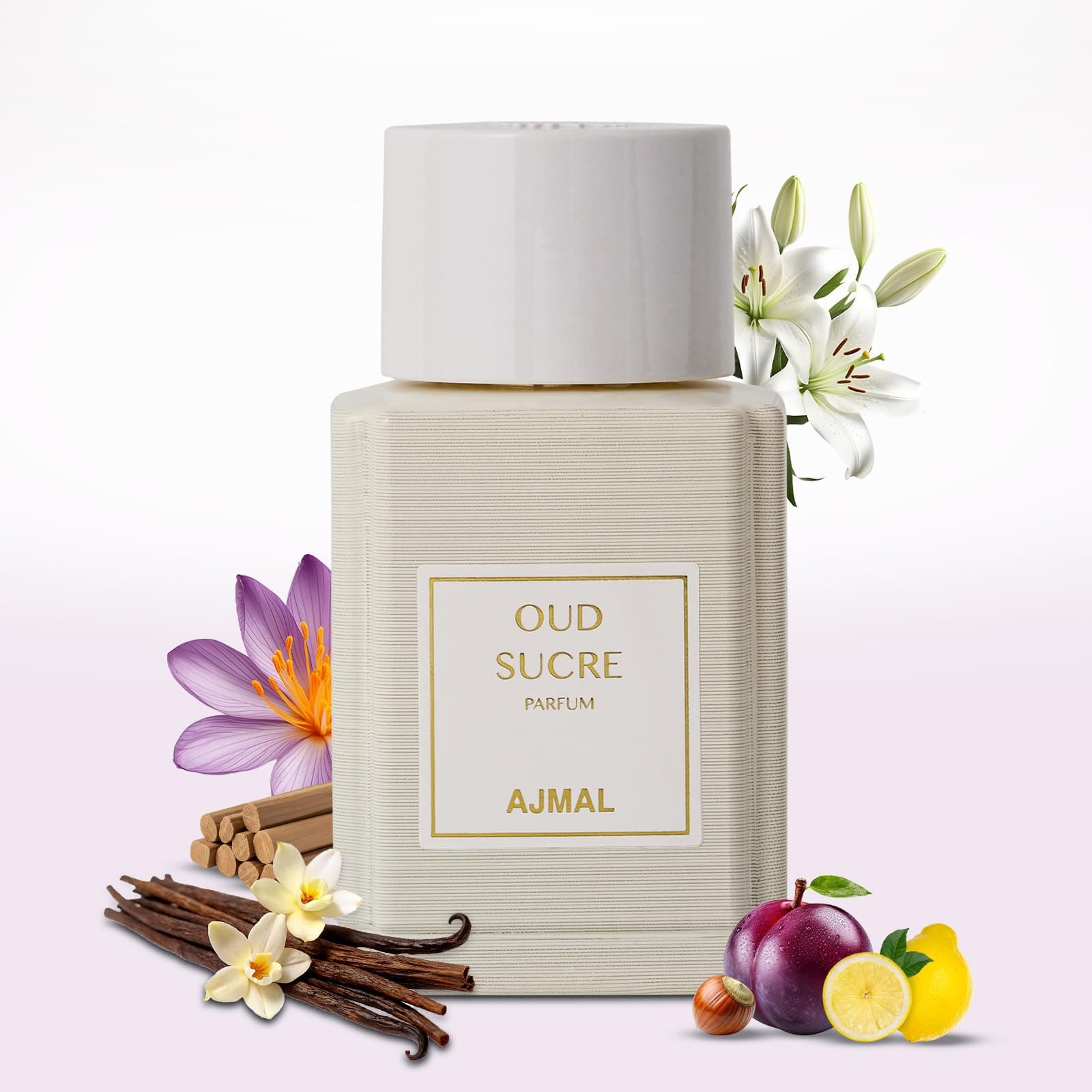 Ajmal Oud Marquis Oud Sucre Perfume 3.4 Fl Oz / 100 ML For Unisex