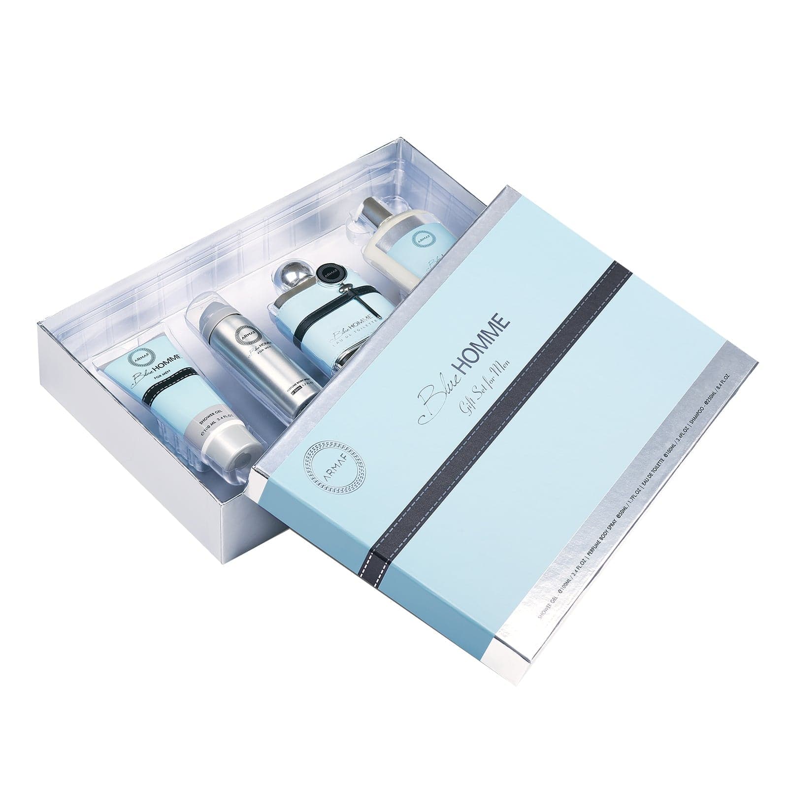Armaf BLUE HOMME MAN 4PC GIFT SET