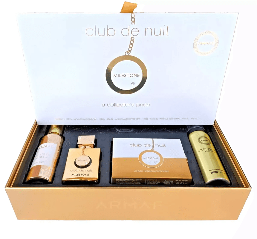 Armaf CLUB DE NUIT MILESTONE 4PC GIFT SET