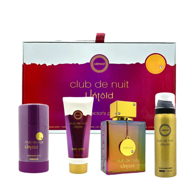 Armaf CLUB DE NUIT UNTOLD 4PC GIFT SET