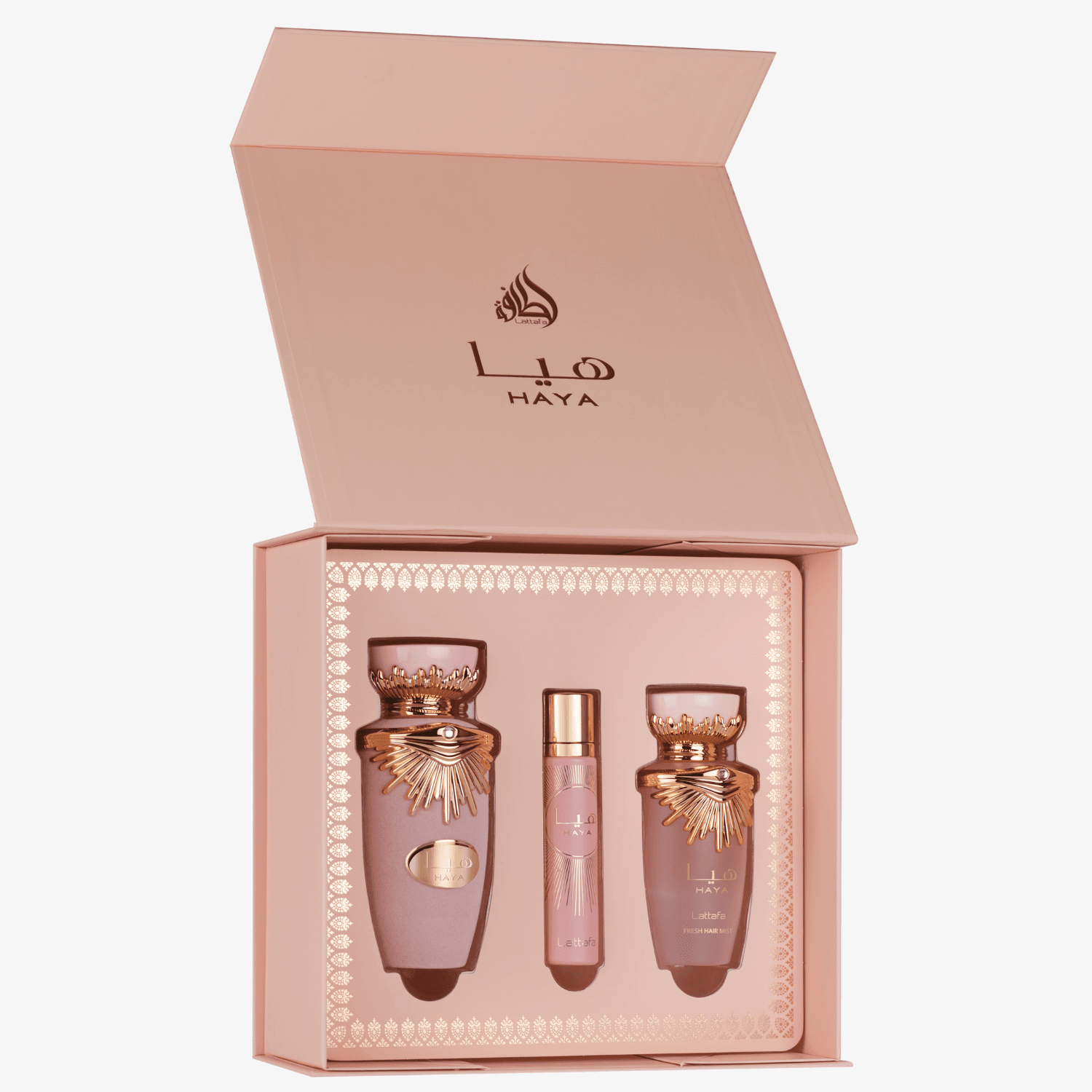 Lattafa Haya 3pcs Gift Set