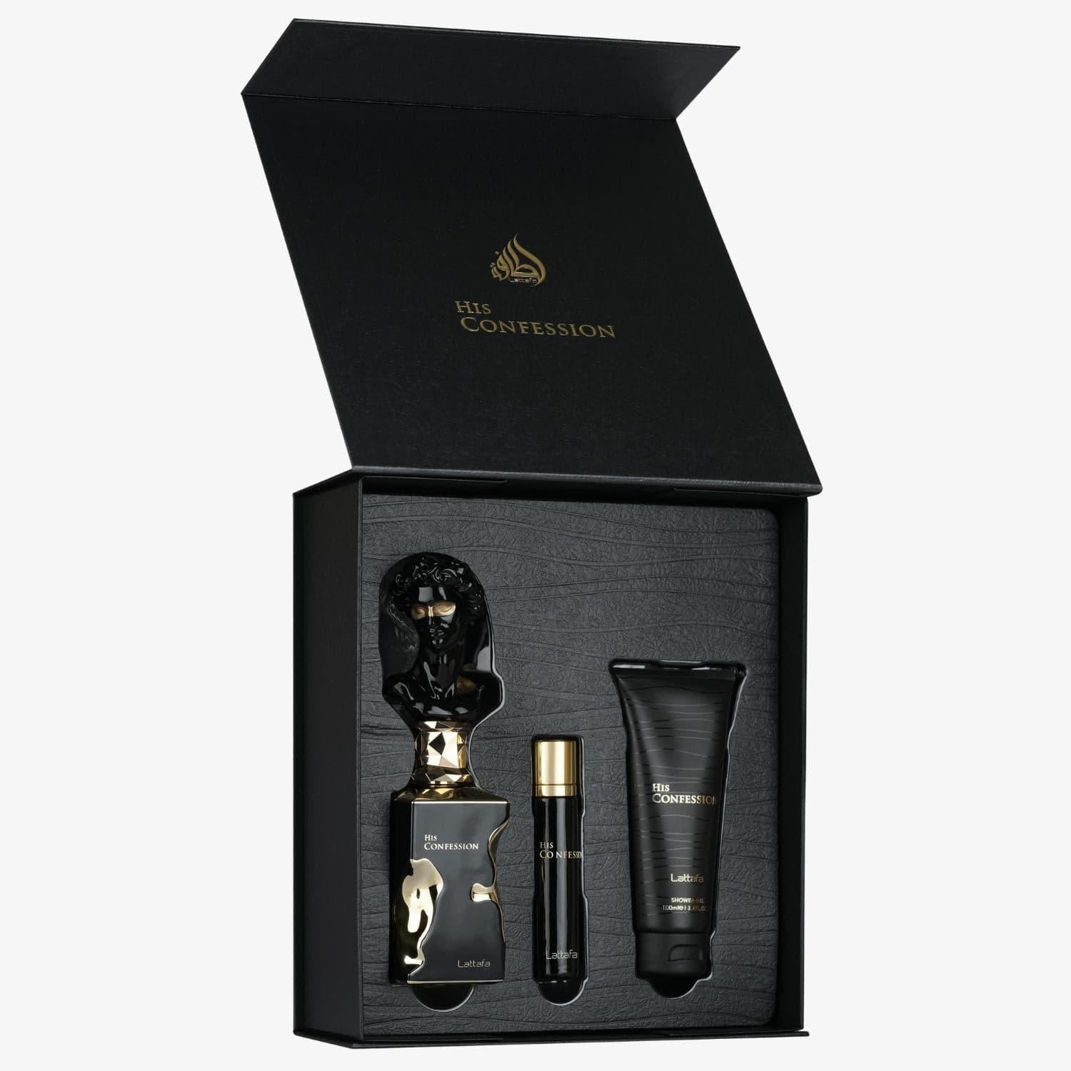 Lattafa His Confession 3pcs Gift Set