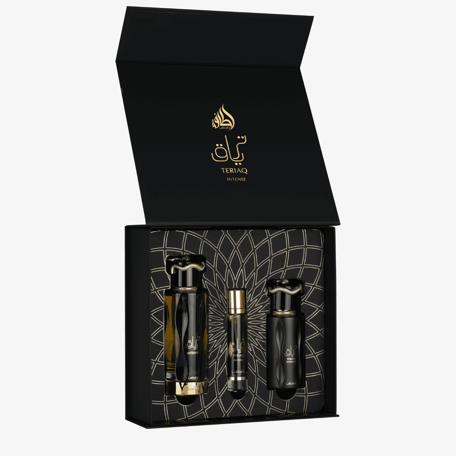 Lattafa Teriaq Intense 3pcs Gift Set
