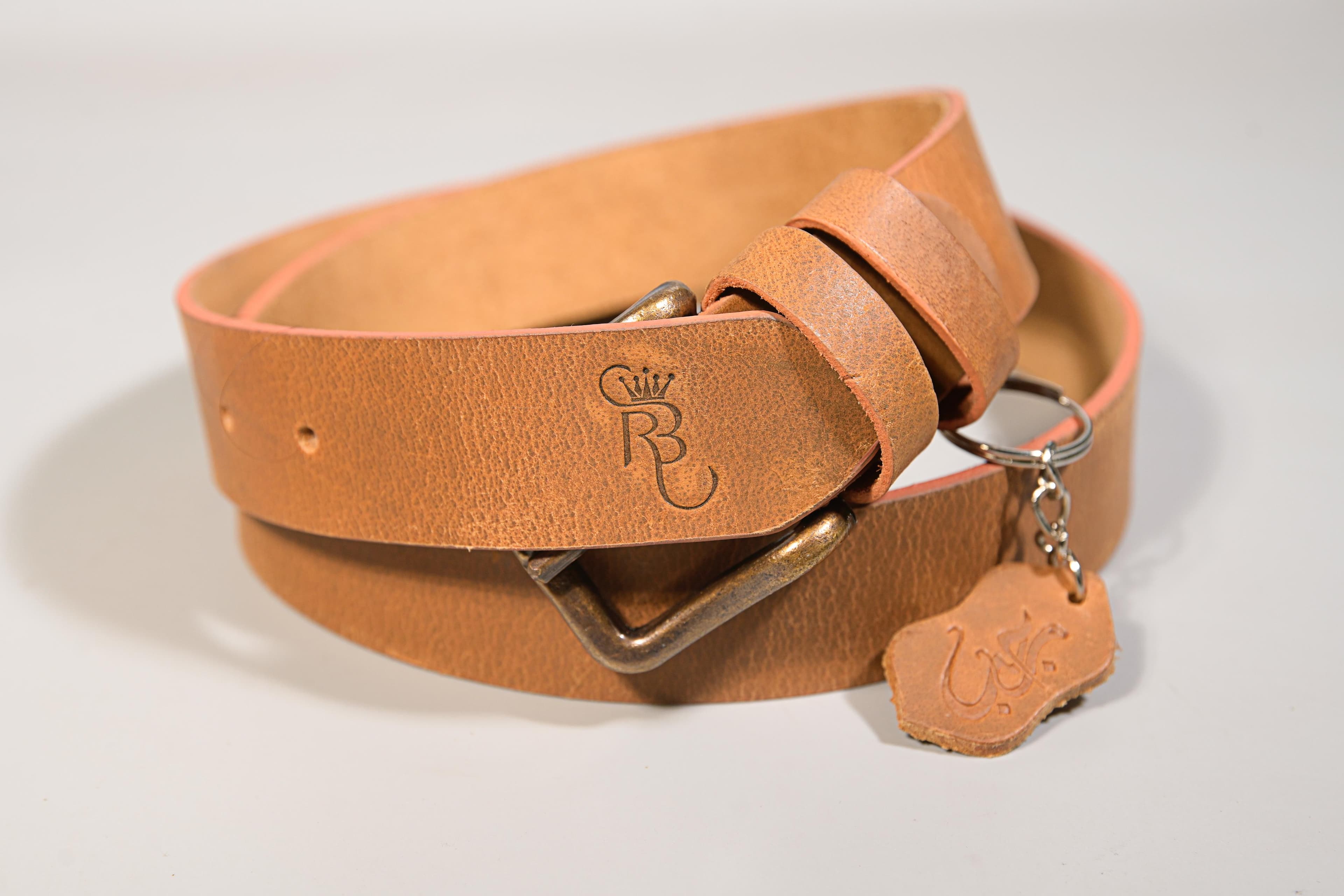 Rajab Butt Vintage Brown Belt