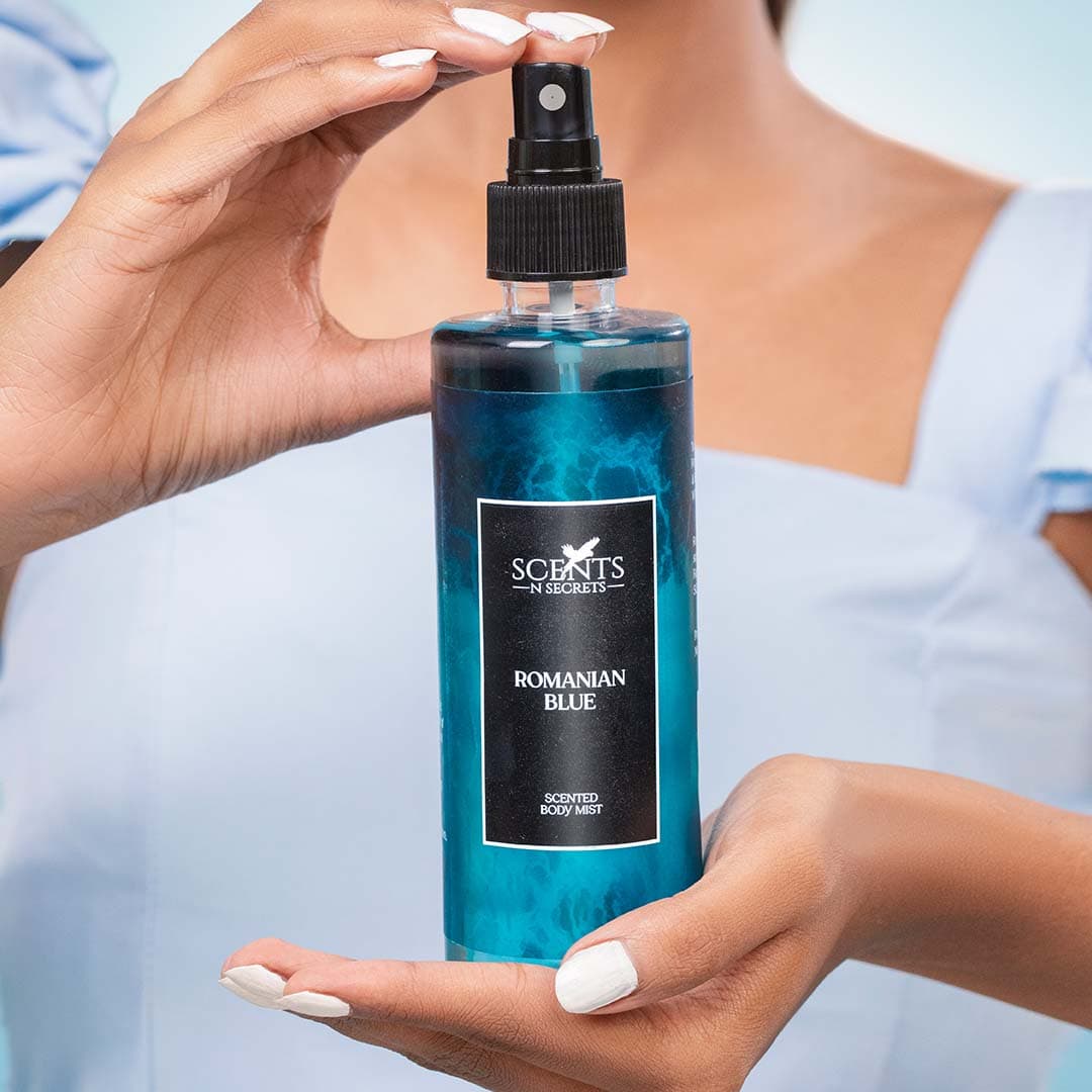 Scents N Secrets Romanian Blue Scented Body Mist