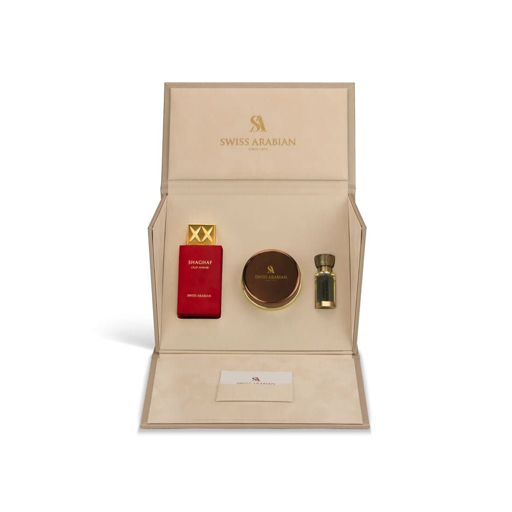 Swiss Arabian SHAGHAF OUD AHMAR - GIFT SET